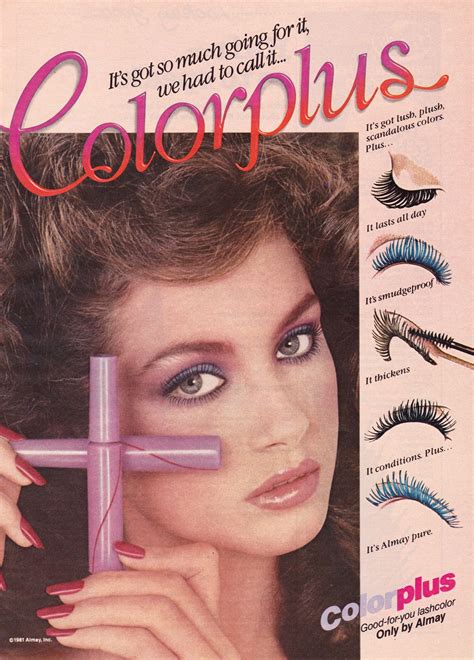 discontinued makeup from the 80s.